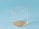 Acrylic and Gold Pencil Holder
