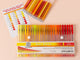 24 Piece Yellow, Orange & Red Gel Pen Set