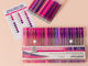 24 Piece Pink & Purple Gel Pen Set