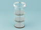 Acrylic and Silver Round 3-Tier Stackable Desk Organizer
