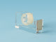 Acrylic and Gold Tape Dispenser